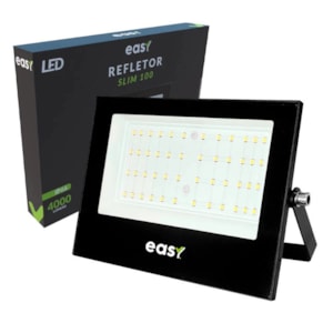 REFLETOR LED EASY, BIVOLT 100W BR6500K 4000