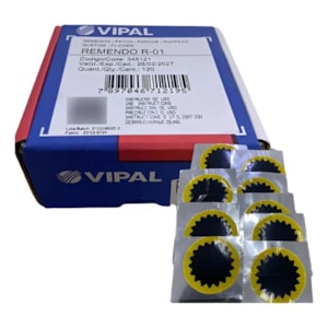 Remendo R 01 Para Câmara De Ar 40Mm Fácil Aplicação