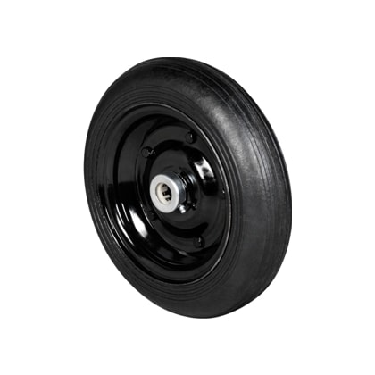 Roda Maciça Scioppa Pmx R 3308 Pmr Com Aro De Borracha E Núcleo Em Aço