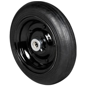 Roda Maciça Scioppa Pmx R 3308 Pmr Com Aro De Borracha E Núcleo Em Aço