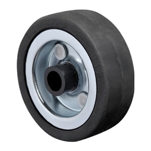 Roda Schioppa Bd 100Mm Borracha Maciça Com Bucha De Nylon