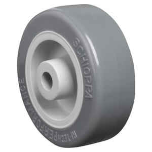 Roda Schioppa R 612 Bp Cinza 150 Mm Com Furo Passante