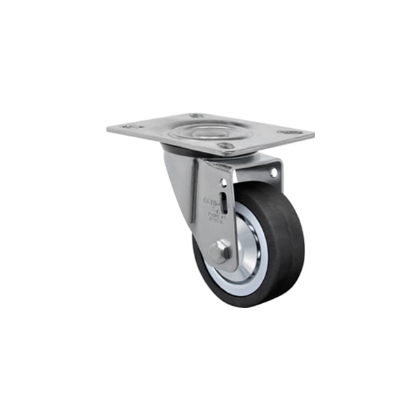 Rodízio Giratório Schioppa 125Mm Bd 80Kg Com Furo Passante E Calota-0b8a8914-135a-48e6-8daf-2f8d274af678