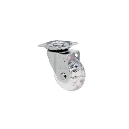 Rodízio Giratório Schioppa 210 Glap Gel 50Mm Base Furo Passante 40Kg