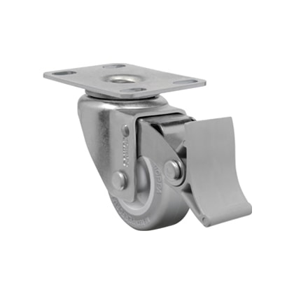 Rodízio Giratório Schioppa 50Mm Com Freio Bp Fpi Capacidade 30Kg
