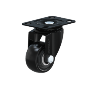Rodízio Giratório Schioppa Gl 158 Bpe Ônix P60X43 Placa 40Mm 30Kg