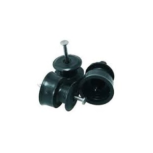 ROLDANA PARA FIAÇÃO RIBEIRO FABRIL 36X36MM ISOLADORA PARA CABOS E CERCAS ELÉTRICAS