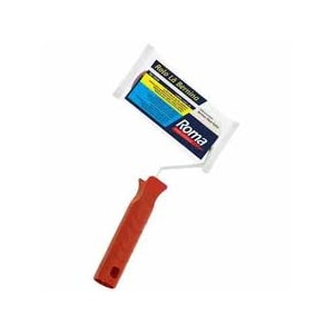 Rolo De Lã Roma 5Cm Com Cabo Para Pintura Em Superfícies Semirrugosas