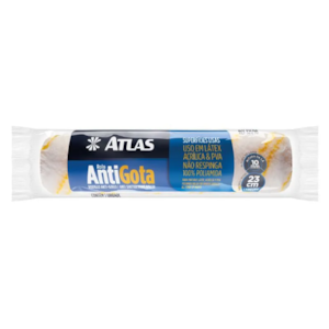 ROLO DE PINTURA ANTIGOTA ATLAS CARNEIRO 23CM SEM GARFO