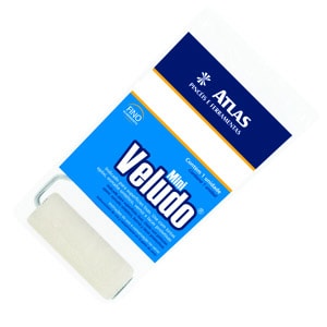 Rolo De Veludo Atlas 5Cm 100% Lã Natural De Carneiro