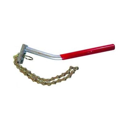 SACA FILTRO COM CORRENTE REGULÁVEL LUBEFER LUB 18 AÇO 155MM