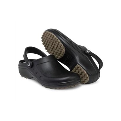 Sapato Clog Antiderrapante Nº 38 Preto Stick Shoes Ca 49.860