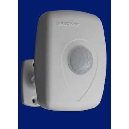 SENSOR DE PRESENÇA QUATROLIX PAREDE FRONTAL BIVOLT COM FOTOCÉLULA PARA ILUMINAÇÃO