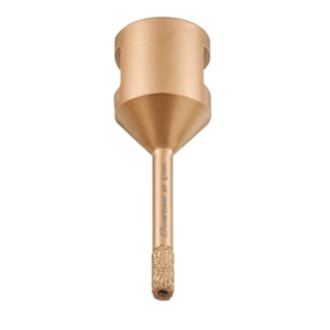 SERRA COPO DIAMANTADA CORTAG 6MM ROSCA M14 PERFURAÇÃO CERÂMICA