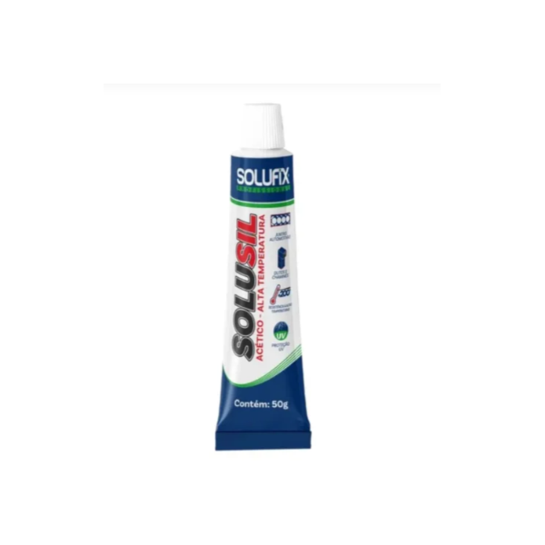 SILICONE ALTA TEMPERATURA PRETO SOLUSIL 50G PARA VEDAÇÃO EM MOTORES E FORNOS-124f8ee0-f2a3-40be-983b-e6f07b705909