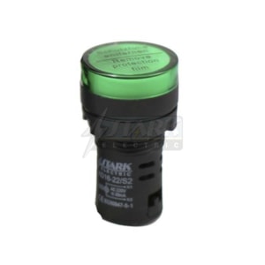 SINALEIRO LED STARK 22MM 24V VERDE PARA PAINEL ELÉTRICO