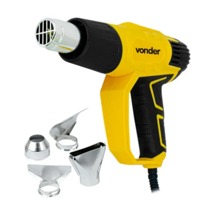 SOPRADOR TÉRMICO VONDER STV 150N 220V FORMATO PISTOLA PARA MOLDAGEM E REMOÇÃO DE TINTA