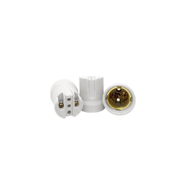 SOQUETE PORCELANA SPOT E27 DECORLUX 4A 250V COM BORNE-1bd039f0-0ed3-41e1-9aaf-a5435b7920cd