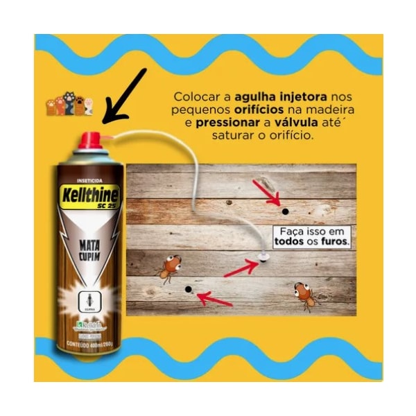 SPRAY MATA CUPIM KELLDRIN 400ML CLORPIRIFÓS 50% INCOLOR E SEM CHEIRO-6af9fb21-94ce-4b1c-beb2-c0063b68c7a1