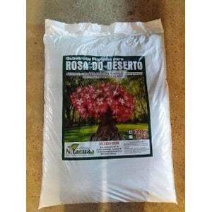 SUBSTRATO ROSA DO DESERTO FLORESTA 10KG COM NUTRIENTES NPK 4 14 8