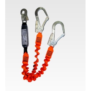 Talabarte De Segurança Em Y Life Cintos Com Absorvedor De Energia E Fita Tubular 55Mm