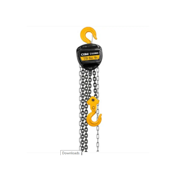 Talha Manual Csm Stark 2,0 Toneladas Com Corrente E Elevação De 5M-bae6289b-4513-4af5-99c7-74b48d1d7a79