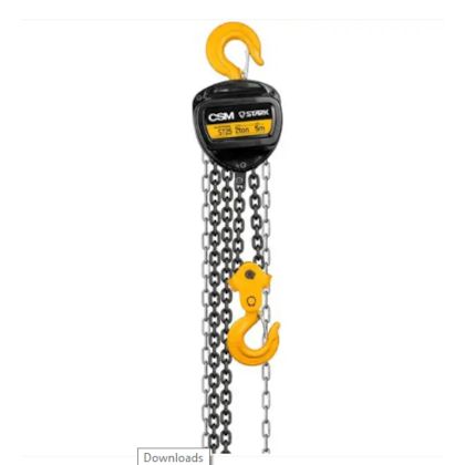 Talha Manual Csm Stark 2,0 Toneladas Com Corrente E Elevação De 5M