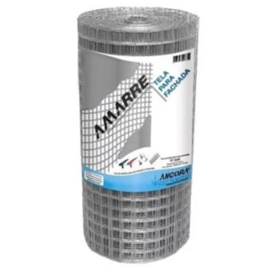 TELA DE REFORÇO PARA FACHADA 50CM X 25M FIO 1,24MM