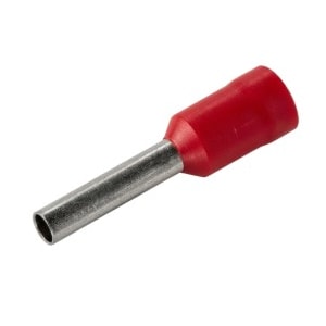 Terminal Tubo Ilhós Intelli 4Mm Laranja/Cinza Para Cabos Elétricos