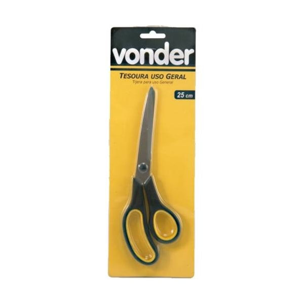 TESOURA USO GERAL 25CM VONDER EM AÇO INOX COM CABO PLÁSTICO REFORÇADO-0ecaa3a6-2dac-4371-a660-d9873cbdadcf