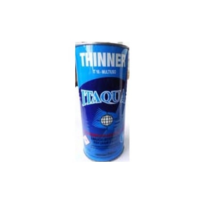 THINNER ITAQUÁ 5L SOLVENTE LIMPEZA DILUIÇÃO ÓLEOS GRAXAS