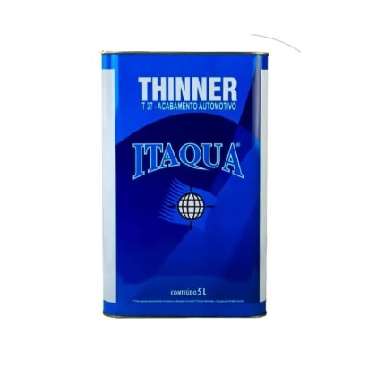 Thinner Itaquá It 37 5 Litros Diluição Forte Para Tintas Vernizes E Primers