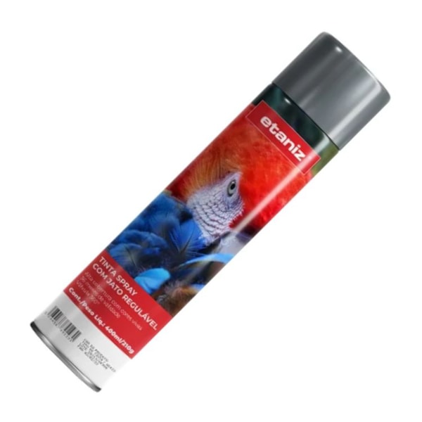 Tinta Spray Alta Temperatura Etaniz Alumínio 400Ml-2e629ceb-deb6-4cf9-9d63-67c06c5d0c25