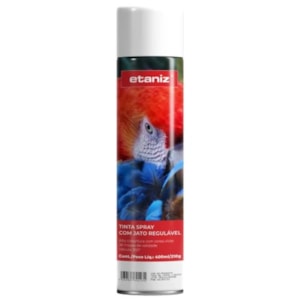 TINTA SPRAY ETANIZ BRANCO BRILHANTE 400ML