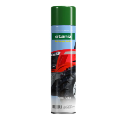 TINTA SPRAY ETANIZ VERDE JOHN DEERE 400ML ALTA TEMPERATURA 600°C