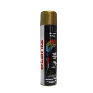 TINTA SPRAY METÁLICA OURO 400ML ETANIZ