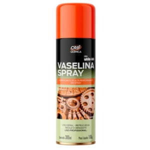 Vaselina Spray Orbi Química 300Ml Para Lubrificação E Proteção Contra Oxidação