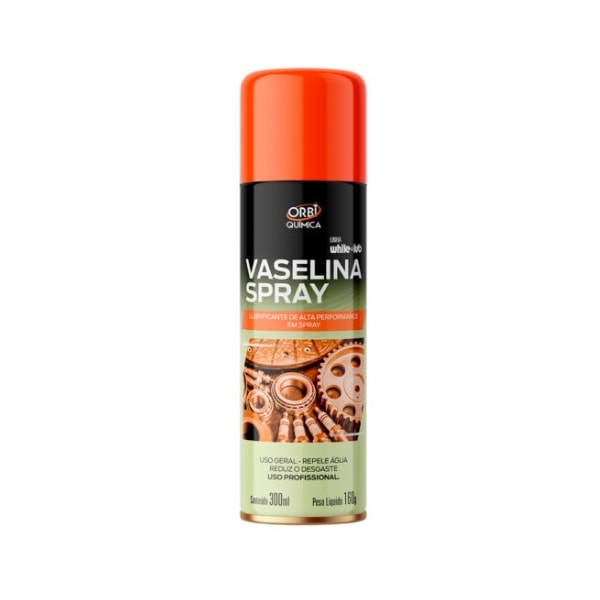 Vaselina Spray Orbi Química 300Ml Para Lubrificação E Proteção Contra Oxidação-11805928-d81c-4de7-8f8e-e2f639413ee4