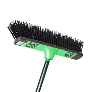 VASSOURÃO NYLON ODIM 40 CM COM CABO 1,40 M CERDAS PET PARA LIMPEZA PESADA