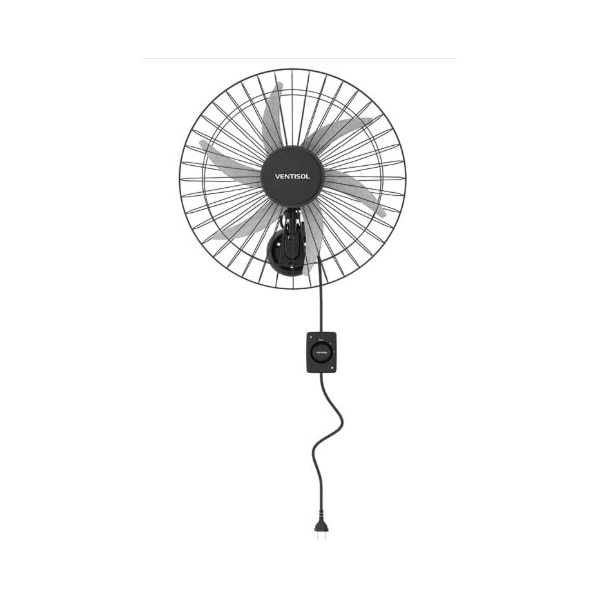 VENTILADOR DE PAREDE VENTISOL OSCILANTE PRETO 50CM BIVOLT 200W COM GRADE METÁLICA-493a10d6-6986-4868-bce1-0f30c5d1ac71