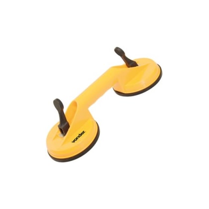 Ventosa Dupla Em Borracha Vonder Com Suporte Em Abs Capacidade 50Kg